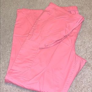 Peach Scrub Pants
